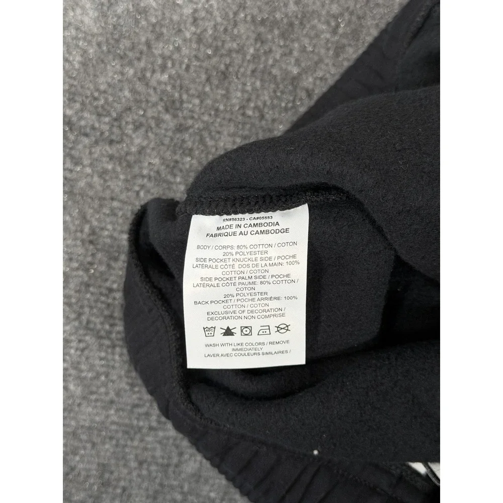 Nike Sportswear Club Fleece Pants Mens Small Black Cotton Jogger Sweatpants 28